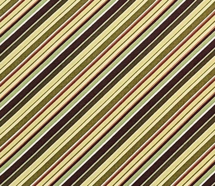 Metro Blue Goes Green by Michele D'Amore for Marcus Fabrics - Green, Black, Brown and White Diagonal Stripe Fabric