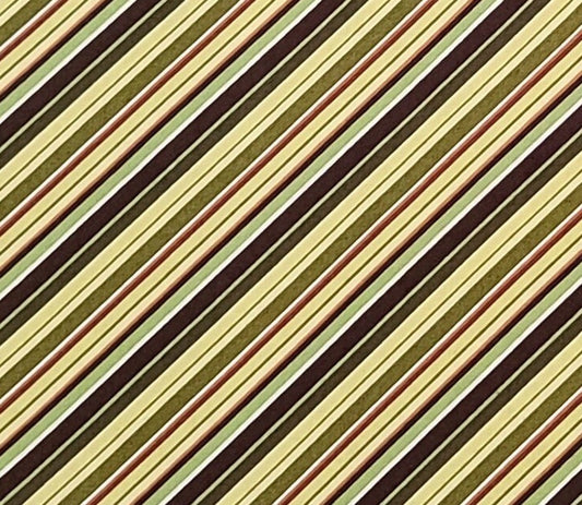 Metro Blue Goes Green by Michele D'Amore for Marcus Fabrics - Green, Black, Brown and White Diagonal Stripe Fabric