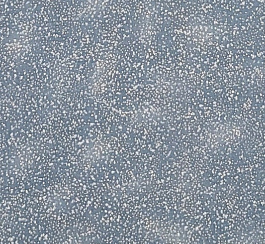 EOB - STYLE #G8555 by Hoffman California International Fabrics - Denim Blue Tonal Fabric / Gold Metallic Micro Dot Print