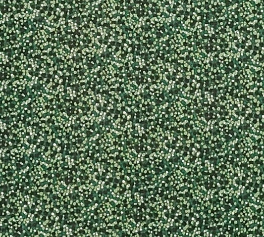 MultiDot Essentials Exclusively for Hancock Fabrics PATT#HF-C8734 - Black, Green and White Dot Print Fabric