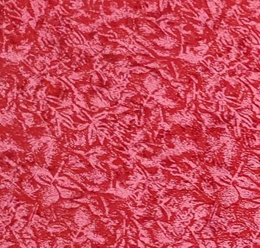 Michael Miller Fabrics D#CM0376 Fairy Frost - Red and Pink Tonal Frosted Fabric