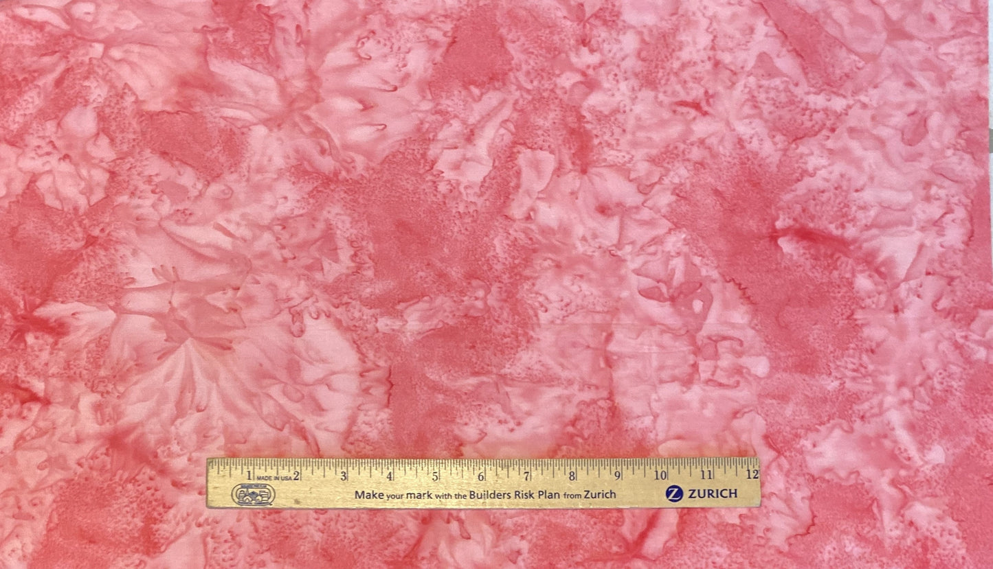 EOB - BATIK - Bright Pink, Pink, Light Pink Patterned Fabric