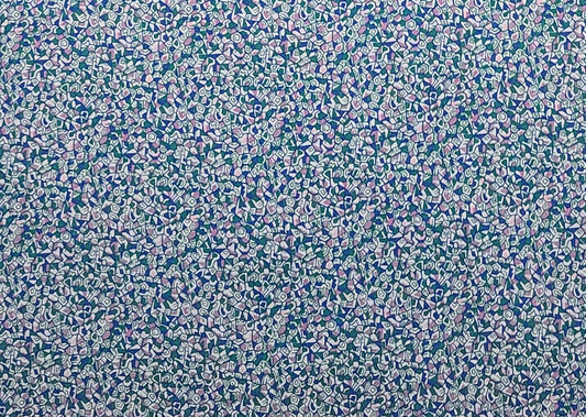 VIP Cranston Print Works Co - Green, Blue, Light Blue, Lavender Geometric Print Fabric