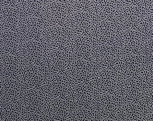 VIP Cranston Print Works Co - Navy Fabric / White Stipple Print