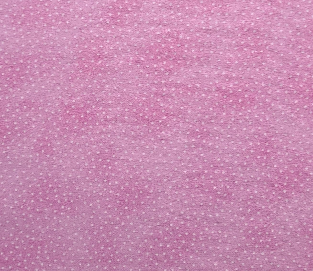 FLANNEL - Light Pink Tonal Fabric / White Pin Dot Print